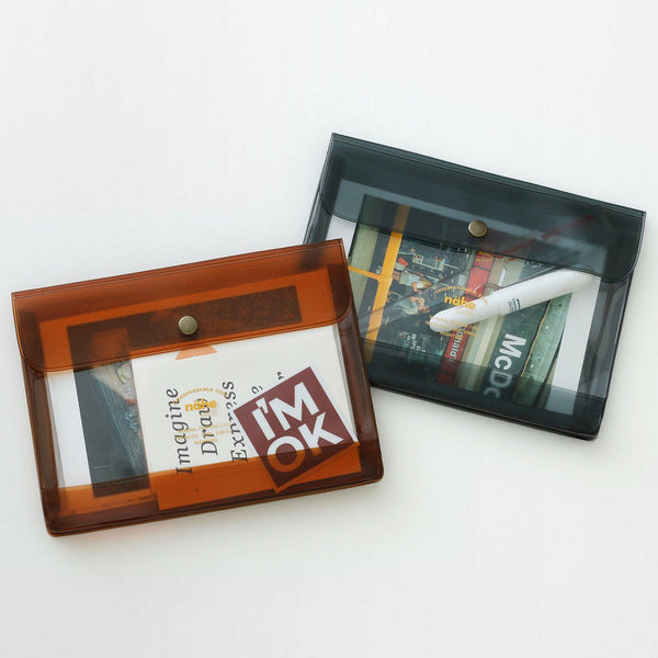 nahe General Purpose Case A6 多用途收納袋 棕色