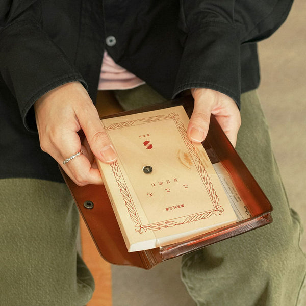 nahe General Purpose Case A6 多用途收納袋 棕色