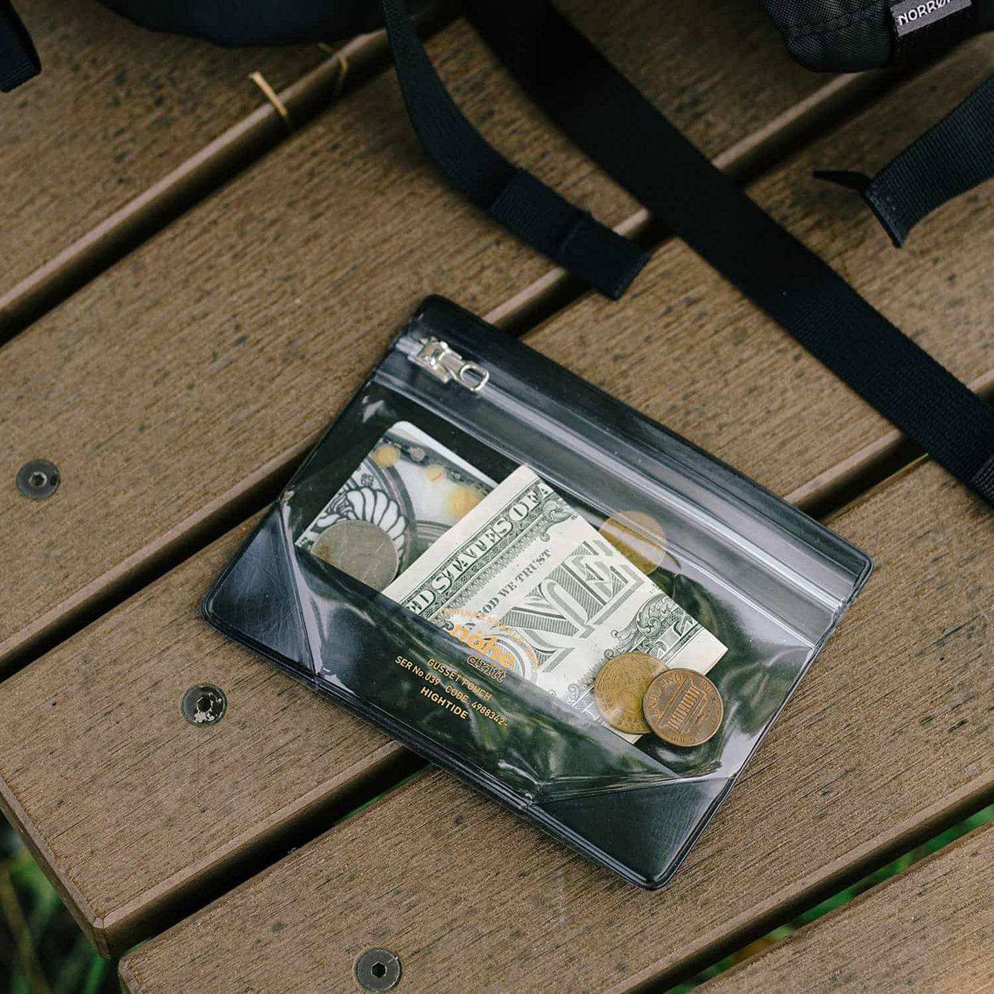 nahe Gusset Pouch Ｓ 透明款