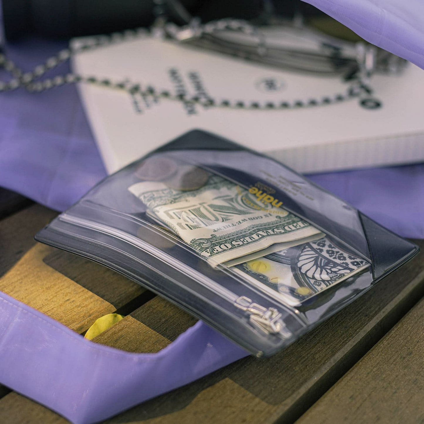 nahe Gusset Pouch Ｓ 透明款