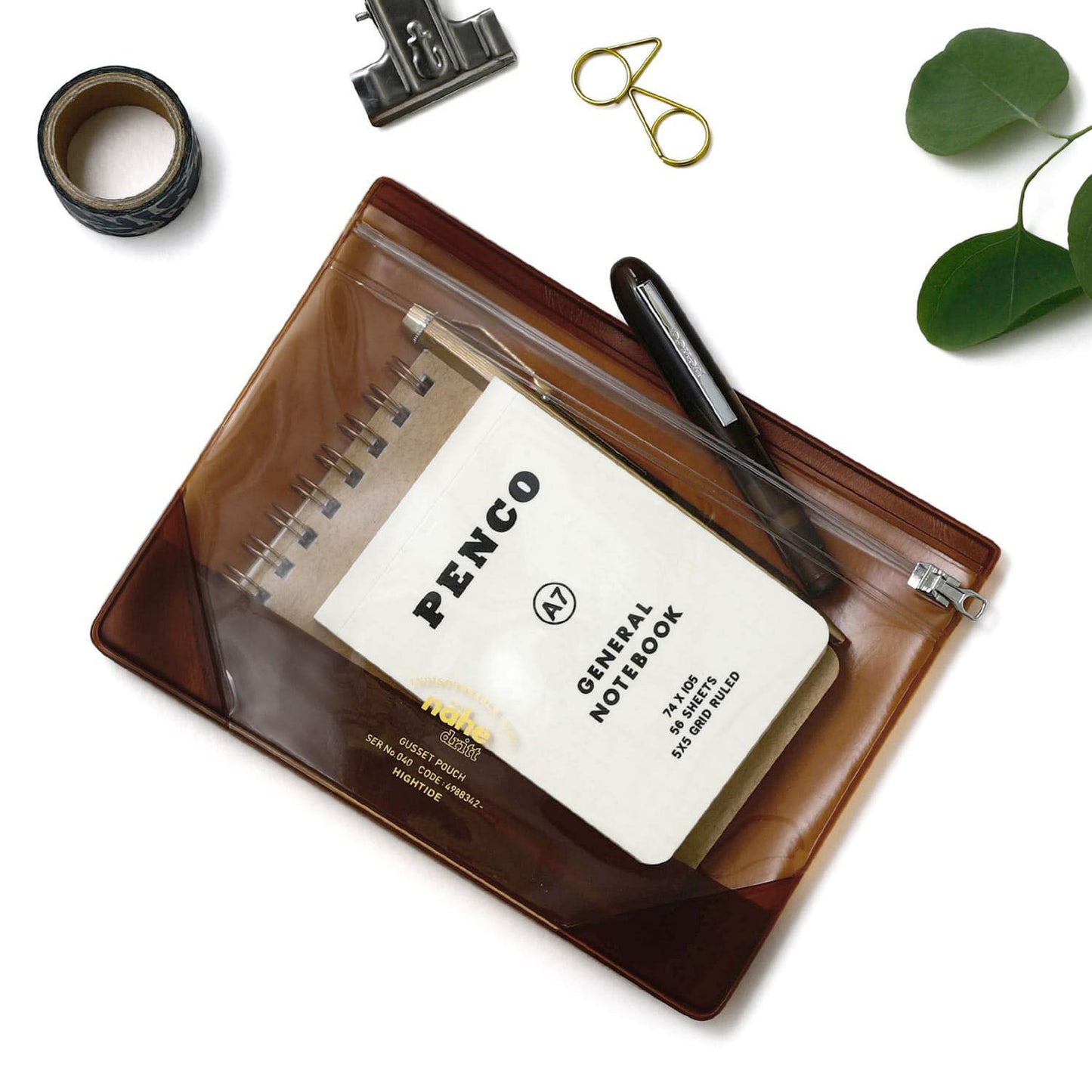 nahe Gusset Pouch M 透明款