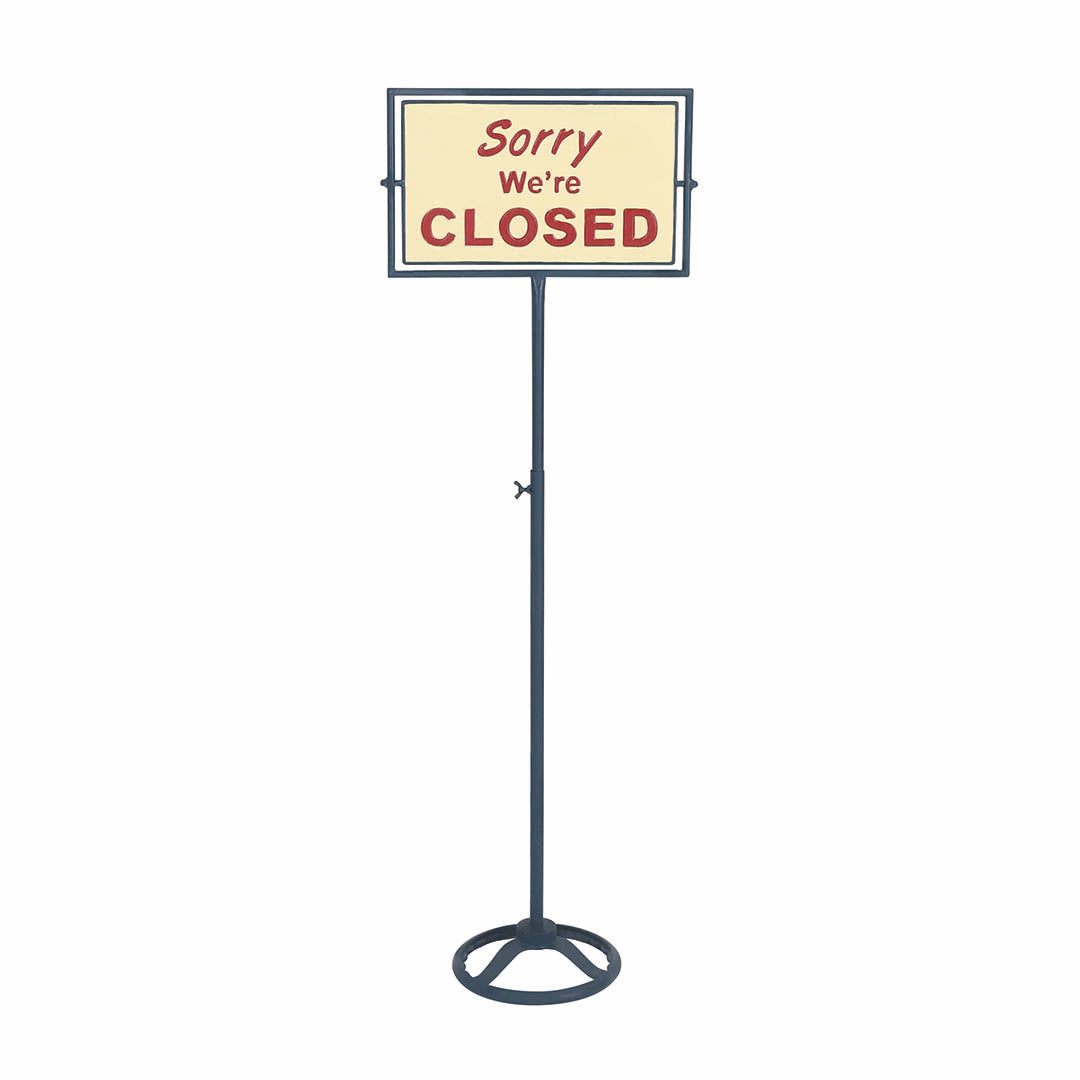 Dulton 旋轉立牌 open/closed