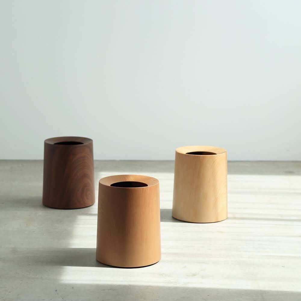 Ideaco TUBELOR HOMME 木紋款垃圾桶