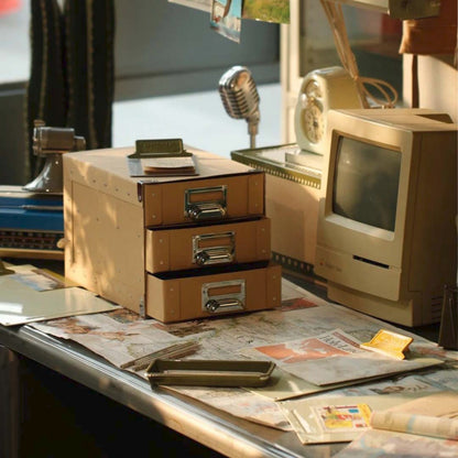 Dulton Bonox硬紙板抽屜收納盒